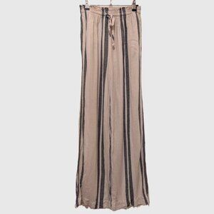 Cloth & Stone Striped Wide Leg Pant
